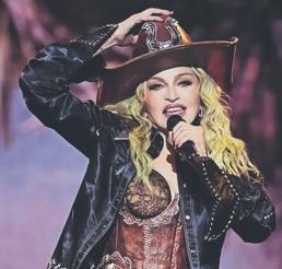 Madonna aterrizó en el AIFA y se bañó con agua contaminada