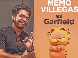 Memo Villegas hace la voz de Garfield en su nueva película