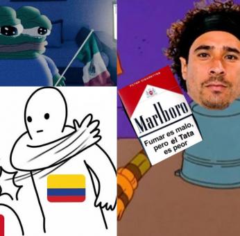 Colombia vence a México de último momento y triste derrota desata ola de memes e indignación