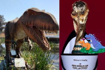 La Copa del Mundo de la FIFA estará en la CDMX, la exhibirán junto a Iztapasauria