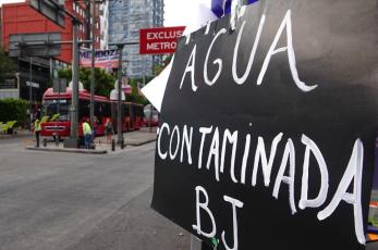 Pemex da a conocer los contaminantes encontrados en el agua de la Benito Juárez