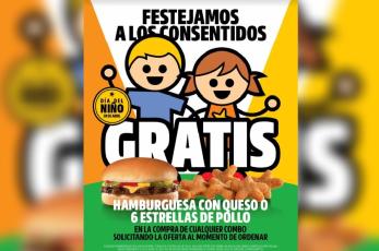 ¡Hamburguesas GRATIS! Promoción de Carls Jr. por el Día del Niño 2024