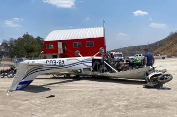 Se desploma avioneta en Atizapán de Zaragoza, Edomex, piloto no contaba con experiencia