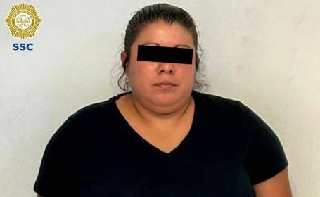 Mujer asaltante se esconde celular en "la otra pata" y la descubren, en Ciudad de México