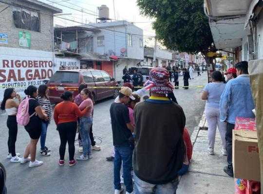 Plomearon a cuatro chavitos a plena luz del día en Mixquic, Tláhuac
