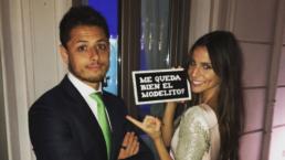 Chicharito llegará al altar con Lucía Villalón