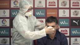 ¡Alerta! Desalojan conferencia de prensa de equipo español por potente virus