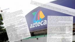 Periodistas estallan ante situación laboral en TV Azteca