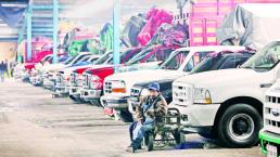 Central de abasto está llena de baches