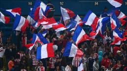 ¡Chivas rebelde! Banderas vs Boca Juniors