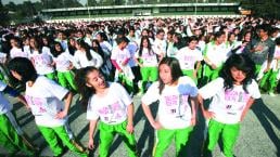 Bailan como protesta contra la violencia de género