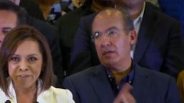 Graban a Felipe Calderón en supuesto estado de ebriedad