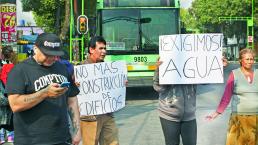 Pega falta de agua en la CDMX