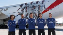 Real Madrid presenta su nuevo avión A380