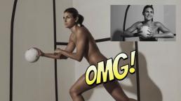 Atleta argentina se desnuda en sesión fotográfica