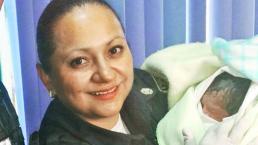 Policías ayudan a madre a dar a luz en la San Rafael