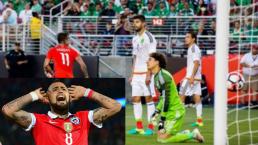 Chilenos tunden 'bien y bonito' a la Selección Nacional