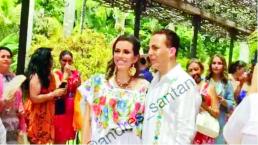 Cristian Castro y Carol Urbán se casaron por lo civil en Yucatán