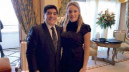 Ex de Maradona amenaza a hijas del D10S