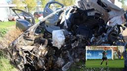 Futbolista argentino muere en trágico accidente automovilístico