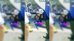 Deja morir sola a mujer herida, en Toluca