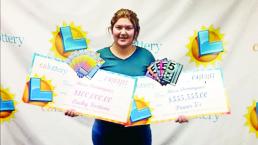 Joven latina gana dos veces la lotería en una semana