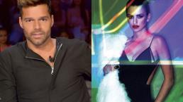 Penélope Cruz publica foto de los glúteos de Ricky Martin
