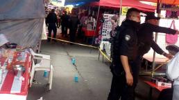 Dos muertos y al menos ocho heridos tras balacera en el tianguis de San Juan 