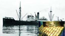 Hallan cuatro toneladas de oro en barco nazi de II Guerra Mundial