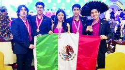 Estudiantes mexicanos ganan cinco medallas en Física