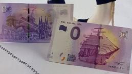 Lanzan billete de cero euros y cuesta 52 pesos