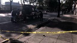 Motociclista muere en huida, en calles de la Miguel Hidalgo