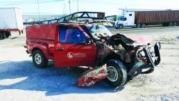 Autobús manda a albañiles al hospital