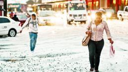 Granizada en la Ciudad de México provoca caos