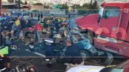 Carambola en la México-Pachuca deja un muerto y varios lesionados