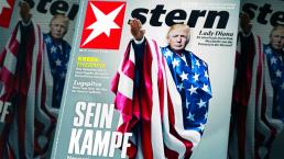 Donald Trump saluda al estilo nazi en revista alemana