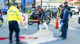 Automovilista manda al panteón a motociclista, en la Miguel Hidalgo