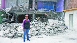 En Tláhuac, 250 casas a punto de caer