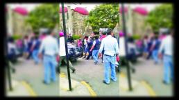 Vecinos atrapan a dos por robo en vivienda de la Doctores, en Toluca