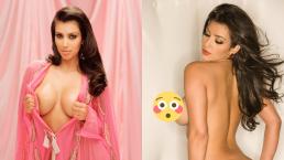 Kim Kardashian completamente desnuda y sin censura en memoria de Hugh Hefner 