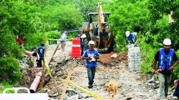 Suspenden obras por inundaciones, en Querétaro