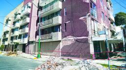 Calles fantasmas tras sismo, en diferentes zonas de Tlalpan