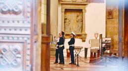 Cae adorno de iglesia en Florencia y mata a turista