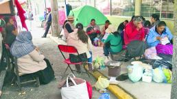 Campesinos exigen vivienda digna, en Toluca
