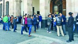 Con alerta sísmica, disfrazan embargo, en ayuntamiento de Toluca