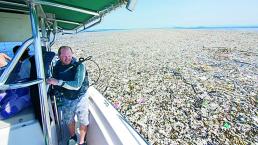 Isla de basura al norte de Honduras se viraliza en Internet