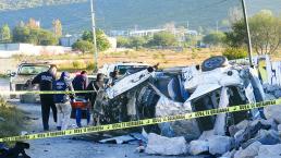 Pareja muere en trágico accidente sobre la carretera a San Luis Potosí