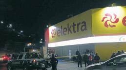 Grupo armado atraca tienda Elektra, en Querétaro