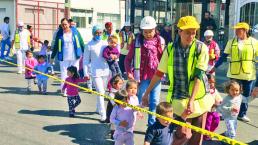 Fomentan cultura de protección civil entre niños de guardería, en Toluca
