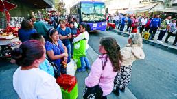 Usuarios del transporte público trinan por la larga espera en el nuevo Corredor de Tlalpan